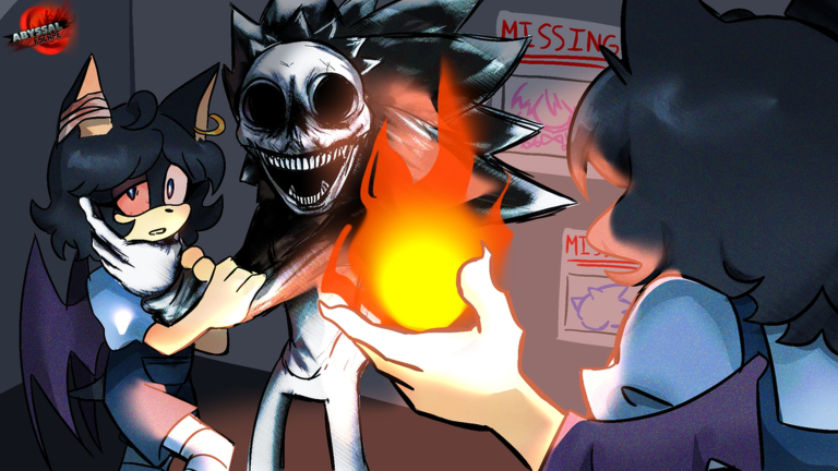Abyssal Escape promotional artwork from the official Roblox experience